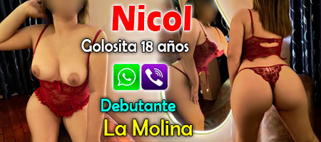 Escort debutante en la molina, Nicol de 18 años