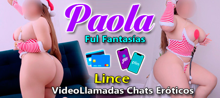 Paola, hermosa kine charapita ful fantasías en Lince